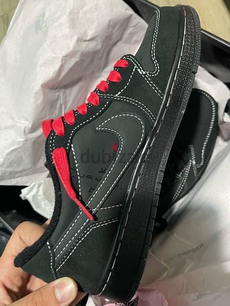 travis scott air jordan 1 black 6