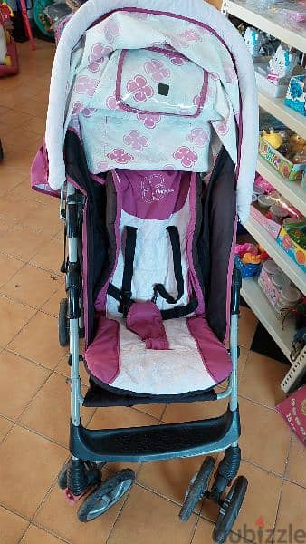 Mamalove stroller in good condition عرباية بحالة جيدة نضيفة مرتبة 2
