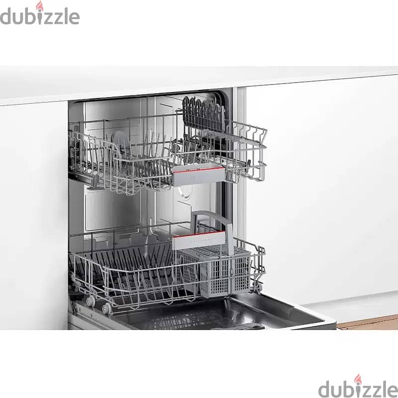 Series 2 Semi-integrated dishwasher 45 cm Stainless steel 2