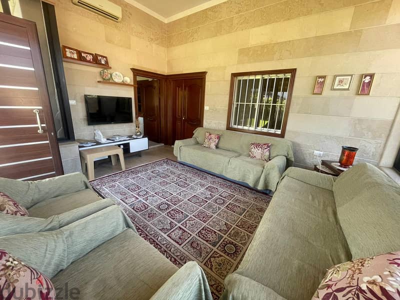 L13814-Apartment With Garden for Rent In Prime Location In Batroun 2