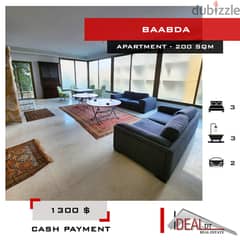 apartment for rent in baabda 200 SQM REF#ALA16031 0