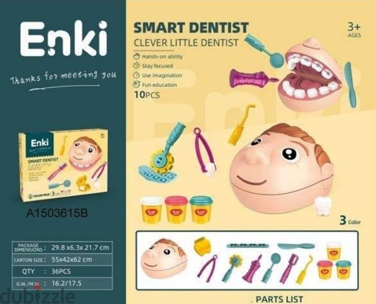 smart dentist play dough 0