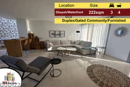 Dbayeh / Waterfront 222m2 | Duplex | Furnished | Luxury | MJ