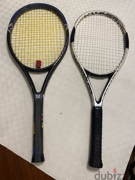 for training very light 2 Tennis Rackets (wilson Harmon Carbon) 5