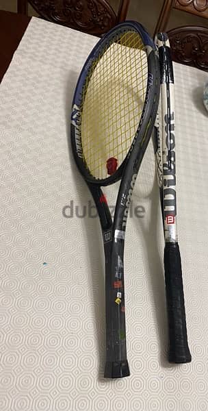 for training very light 2 Tennis Rackets (wilson Harmon Carbon) 7