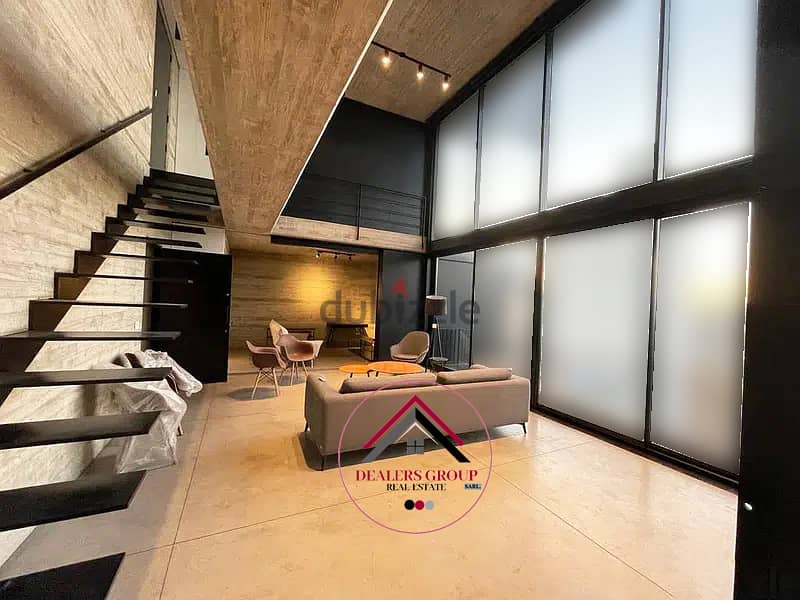 Modern Deluxe Loft with Nice Sea View for sale in Achrafieh 1