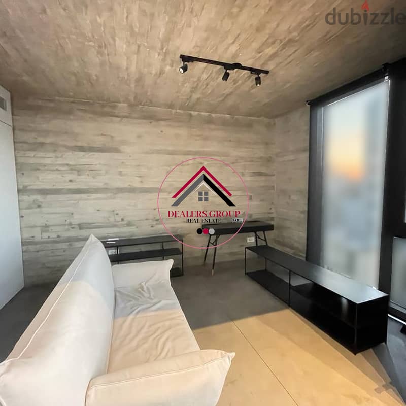 Modern Deluxe Loft with Nice Sea View for sale in Achrafieh 4