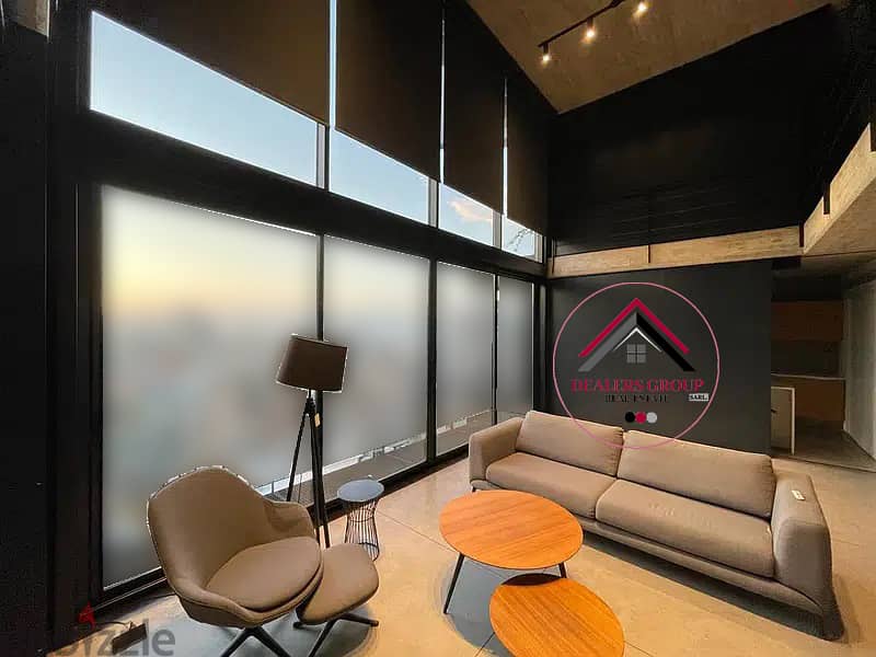 Modern Deluxe Loft with Nice Sea View for sale in Achrafieh 7