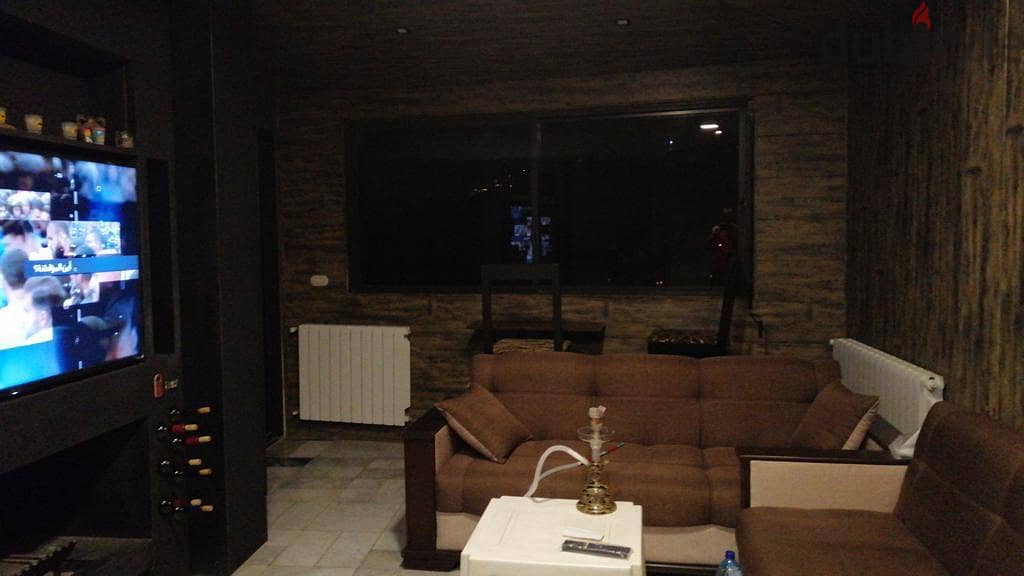 Decorated Furnished 110m2 apartment+mountain view for sale in Baabdat 4