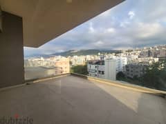130 m2 apartment + open view for sale in Zouk mikhayel
