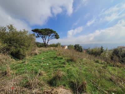 4100 m2 land+open view for sale in Daher El Souwwan/Baabdat