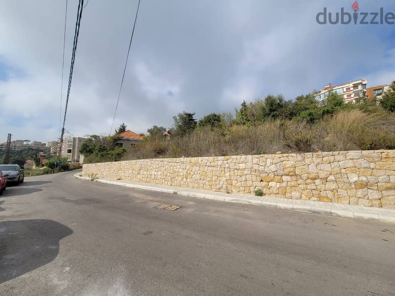 4100 m2 land+open view for sale in Daher El Souwwan/Baabdat 2