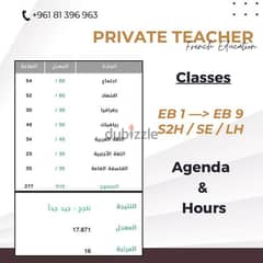 Private teacher ( French Education )