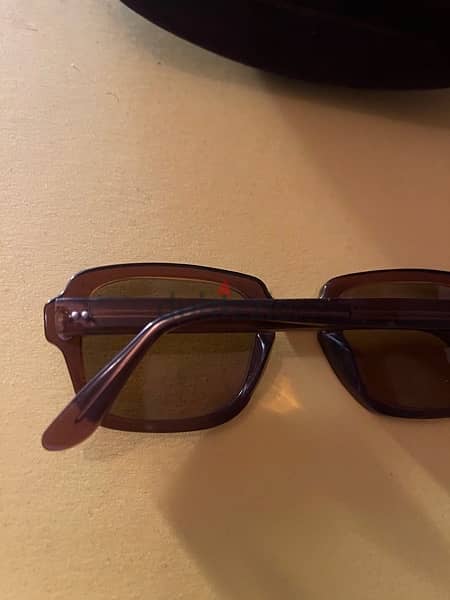 vintage sunglasses brown made in germany 1