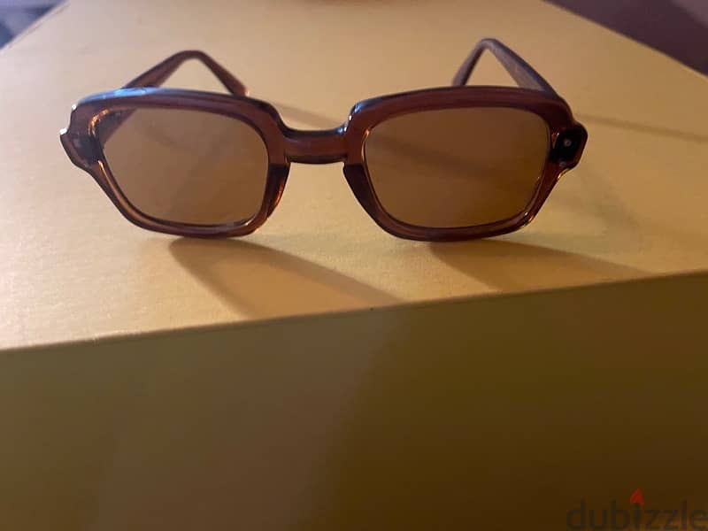 vintage sunglasses brown made in germany 5