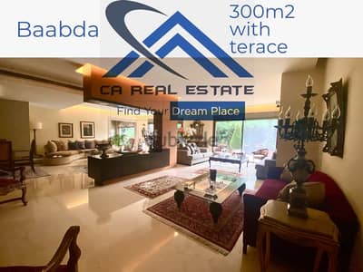 super deluxe for sale in Baabda with terace garden