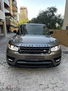 Range Rover Sport V8 Dynamic 2015 gray on black (CLEAN CARFAX)