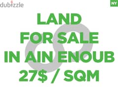 1800 sqm plot in Ain enoub/عين عنوب FOR SALE REF#NY98159