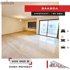 Apartment for sale in baabda 180 SQM REF#AEA16035
