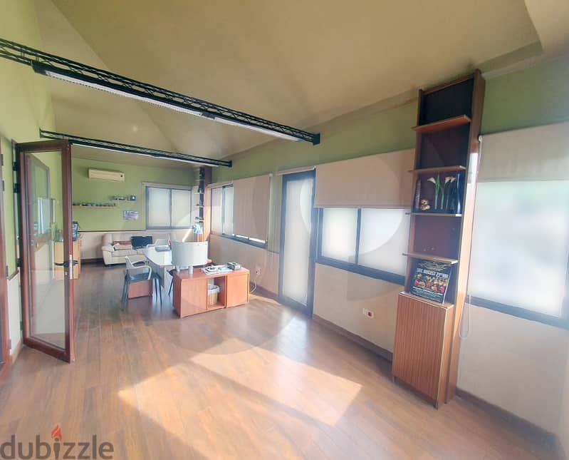 REF#KJ00498! Rent now this fully equipped 110 sqm office in Jeita 1