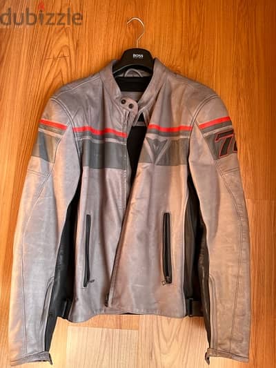 Dainese leather motorcycle jacket