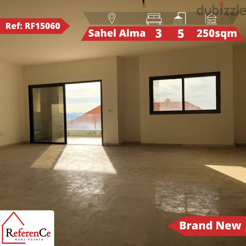Brand new apartment for sale in sahel alma شقة جديدة للبيع بساحل علما 0