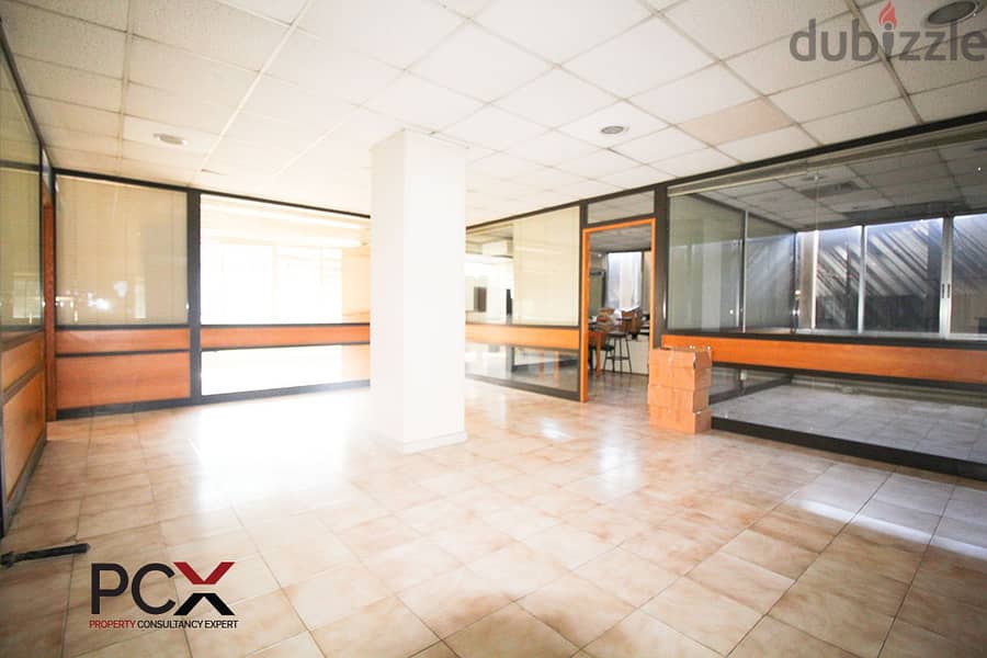 Office for Rent In Hazmieh I with View I Spacious I Partitioned 12