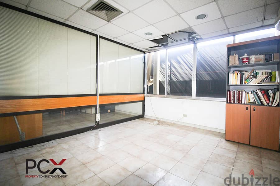 Office for Rent In Hazmieh I with View I Spacious I Partitioned 13