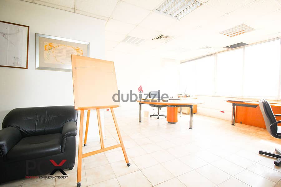Office for Rent In Hazmieh I with View I Spacious I Partitioned 16