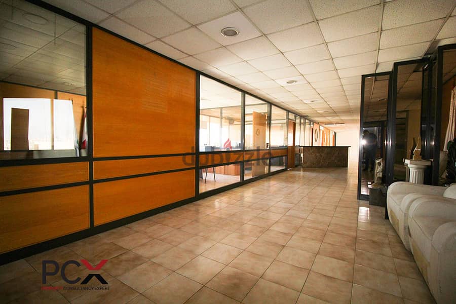 Office for Rent In Hazmieh I with View I Spacious I Partitioned 19