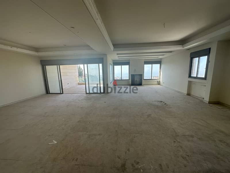350 Sqm | Apartment For Sale In Ain Saadeh | Beirut & Sea View 2