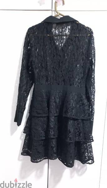 Dress Used one time size 42 black 1