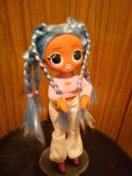 LOL OMG WINTERDISCO wearing Great doll articulated, brided hair+Boots 6