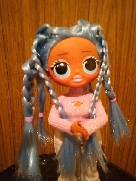 LOL OMG WINTERDISCO wearing Great doll articulated, brided hair+Boots 1