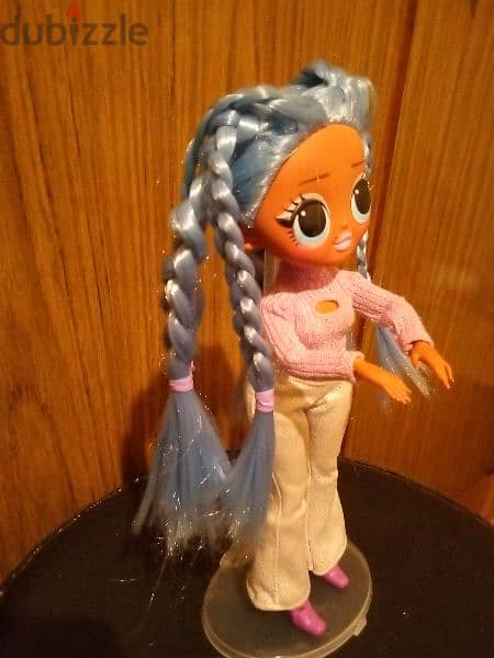 LOL OMG WINTERDISCO wearing Great doll articulated, brided hair+Boots 5