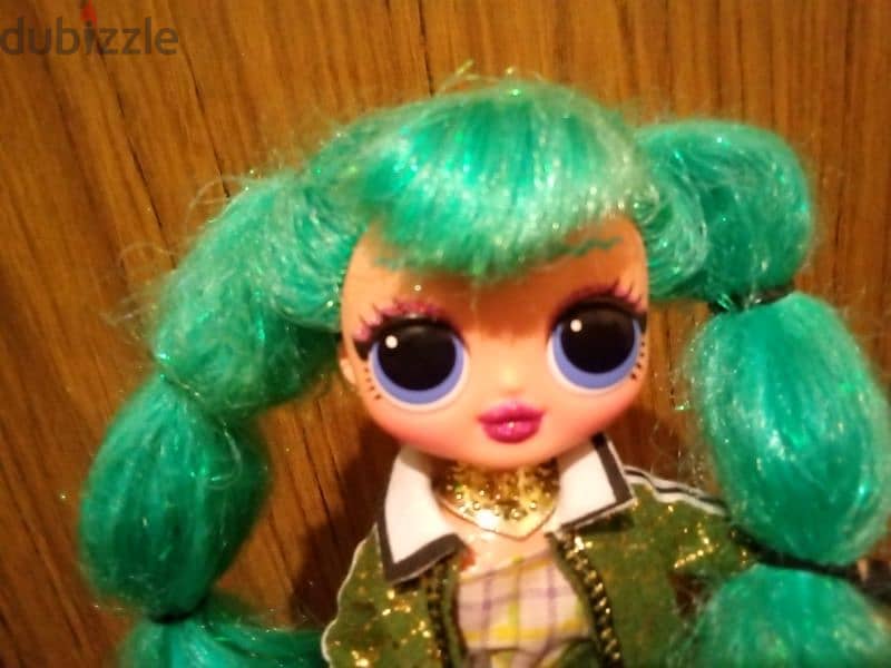 LOL COSMIC NOVA Big Sister green long hair OMG Rare Great wearing doll 3