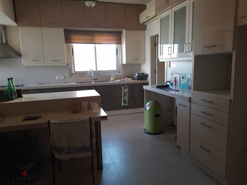 Furnished 340m2 apartment+amazing Sea view for rent in Ramli el bayda 6