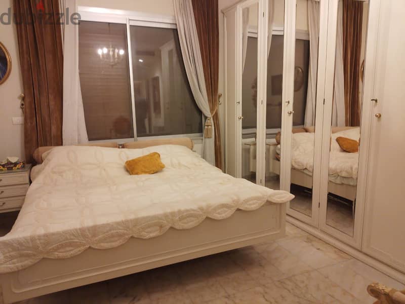 Furnished 340m2 apartment+amazing Sea view for rent in Ramli el bayda 11