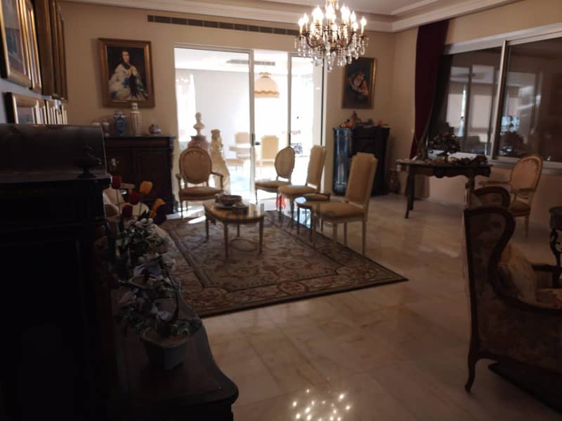 Furnished 340m2 apartment+amazing Sea view for rent in Ramli el bayda 19