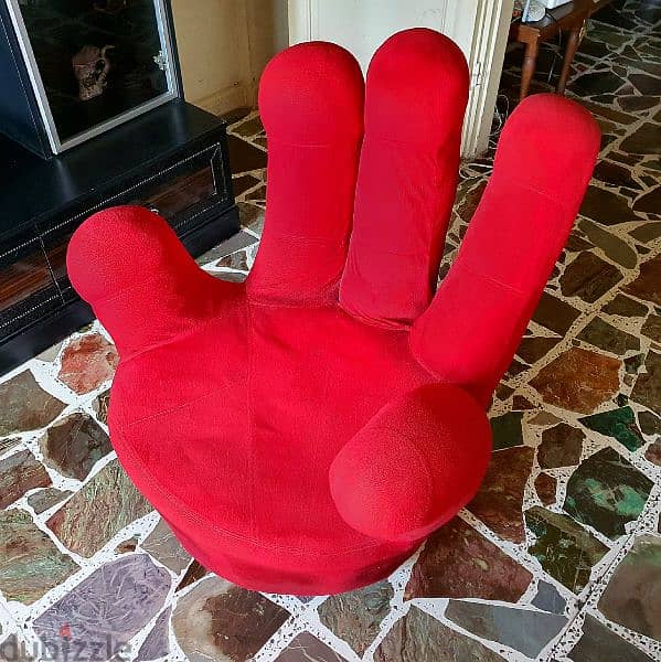 *Hand-Shaped* Red Sofa 1