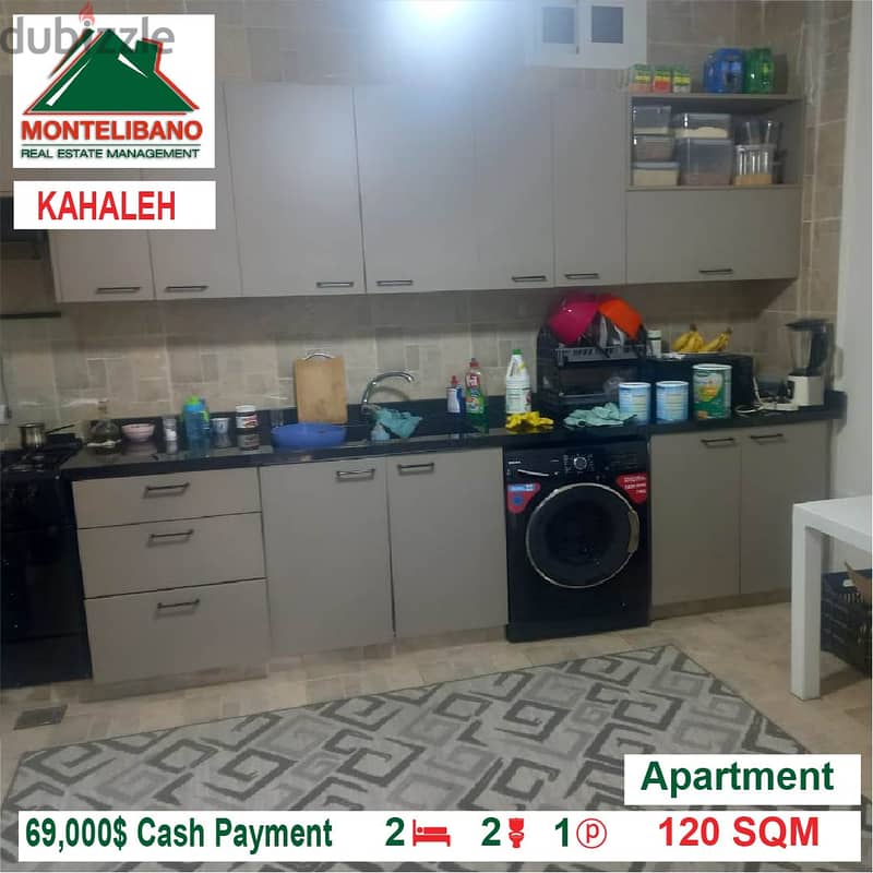 69000$/Cash Payment!! Apartment for sale in Kahaleh!! 1