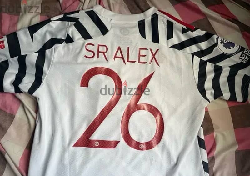 Manchester United sr alex away limited edition adidas jersey 1