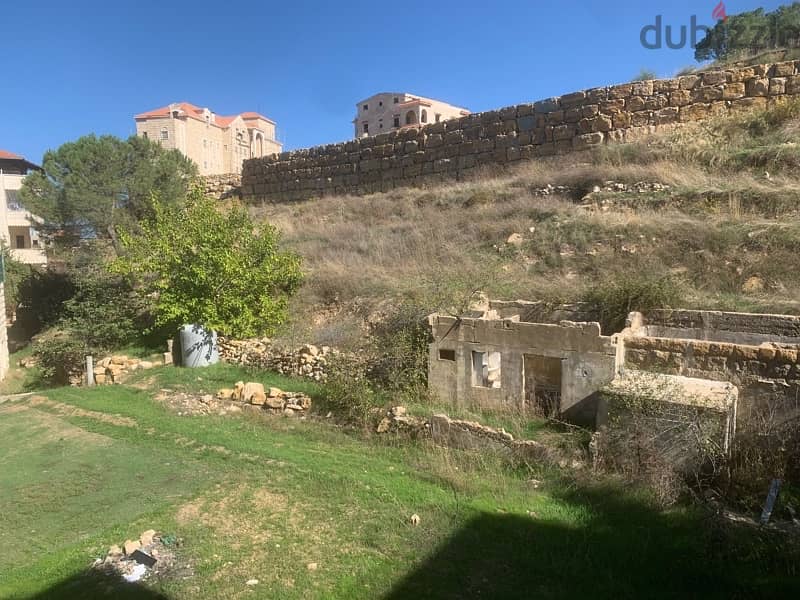 1050m Land Including Two Buildings+ Garden Bhamdoun Day3a Church area 4