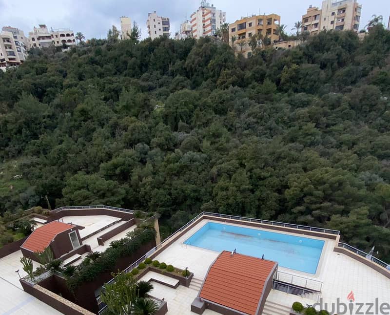 200 m2 apartment with a terrace and pool for sale in Bsalim 11