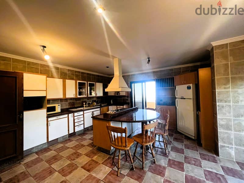 Penthouse Duplex For Rent in Dahr Sawan : Terrace & Views 10