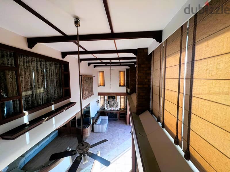 Penthouse Duplex For Rent in Dahr Sawan : Terrace & Views 11
