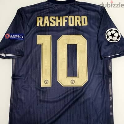 Manchester United rashford 10 3RD 2018  kit