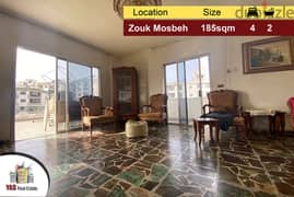 Zouk Mosbeh 185m2 | 48m2 Terrace | Excellent Condition | EL