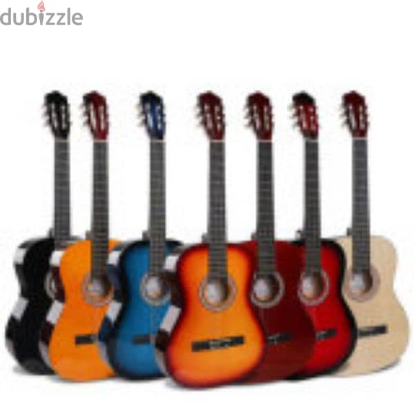 guitars 3/4 4/4 1/2 all colours 1