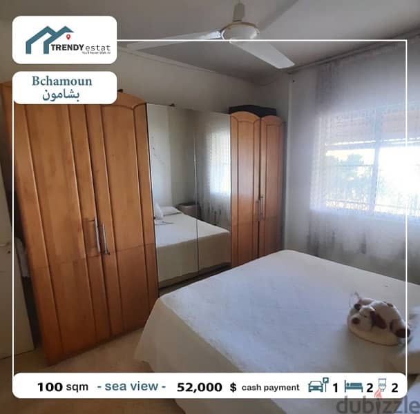 apartment for sale in bchamoun شقة للبيع في بشامون بسعر مميز مع اطلالة 3